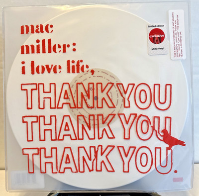 Mac Miller - I Love Life Thank You on Limited WHITE Vinyl NEW with Hype Stickers