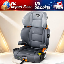 Chicco KidFit ClearTex Plus 2-in-1 Booster Car Seat Drift Limited-Time Deal