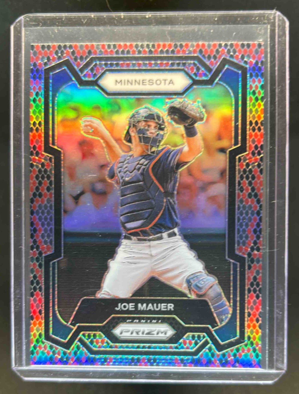 2024 Prizm Joe Mauer Snakeskin #7 Twins