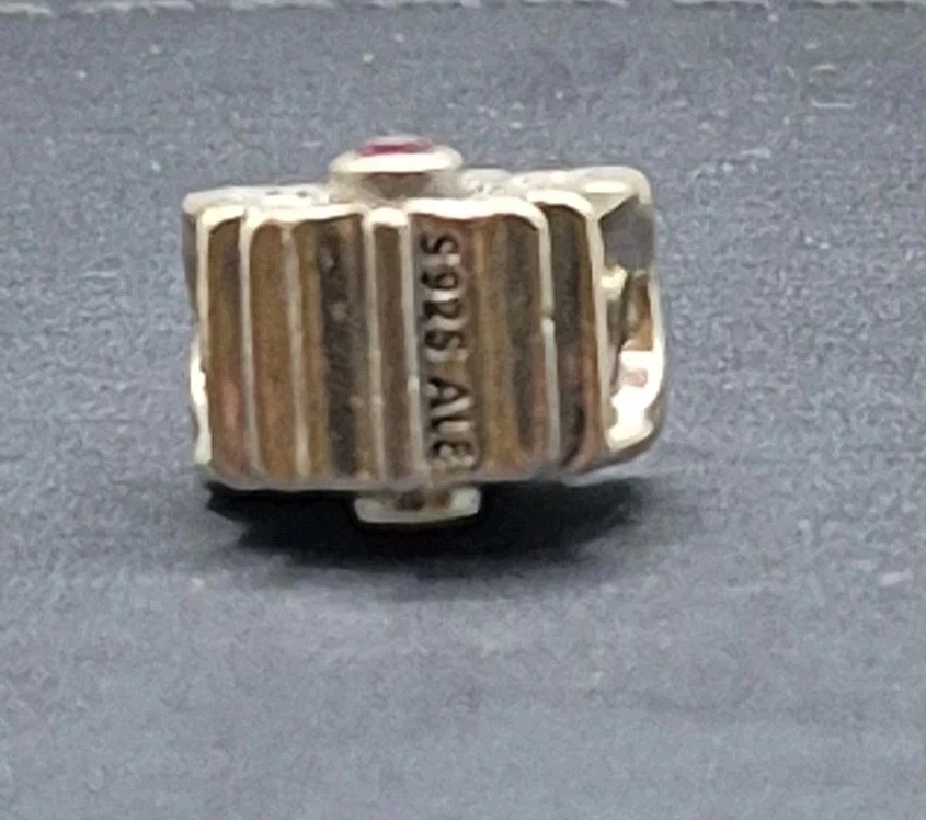 Auténtico Pandora Dije Hoja de Arce Cuentas de Plata Esterlina 791215SRU 925 ALE Canadá Foto 2 de 3