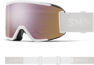 NEW Smith M00764 Squad S Goggles White Vapor 100% AUTHENTIC