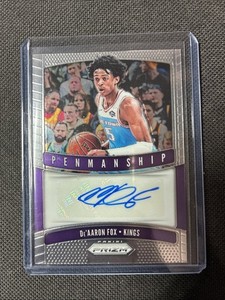 De Aaron Fox Autograph | eBay
