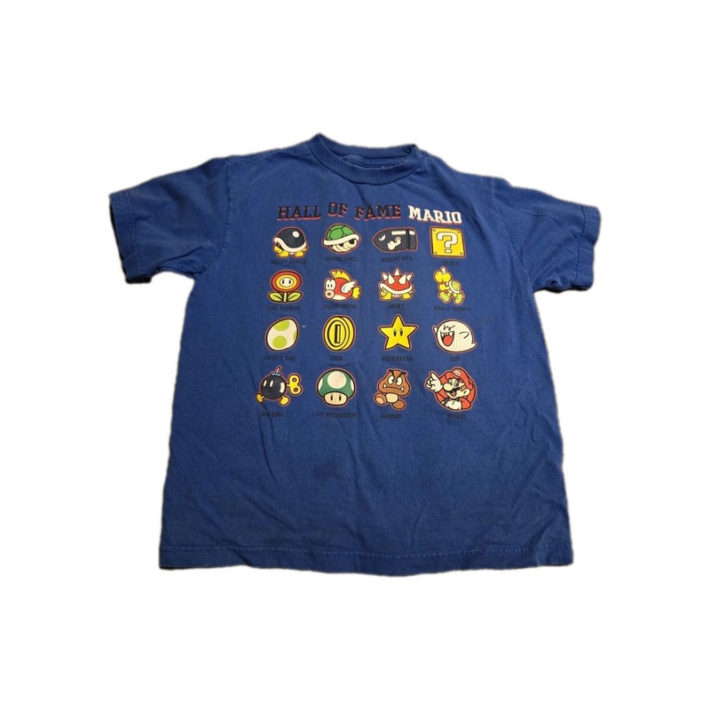 Kids Super Mario Bros T Shirt - Size Large