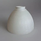 Vintage Waffle Pattern Milk Glass Light/Lamp Shade: 2 1/4” Fitter,  Replacement