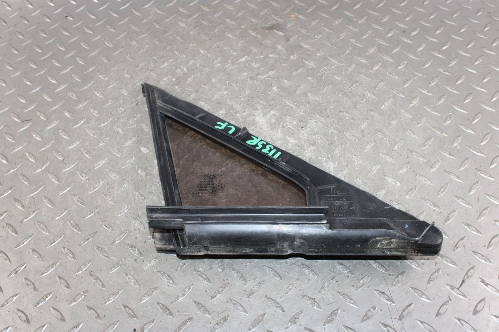 14-18 Flying Spur Front Driver Side Left LH Quarter Window Glass OEM Factory WTY
