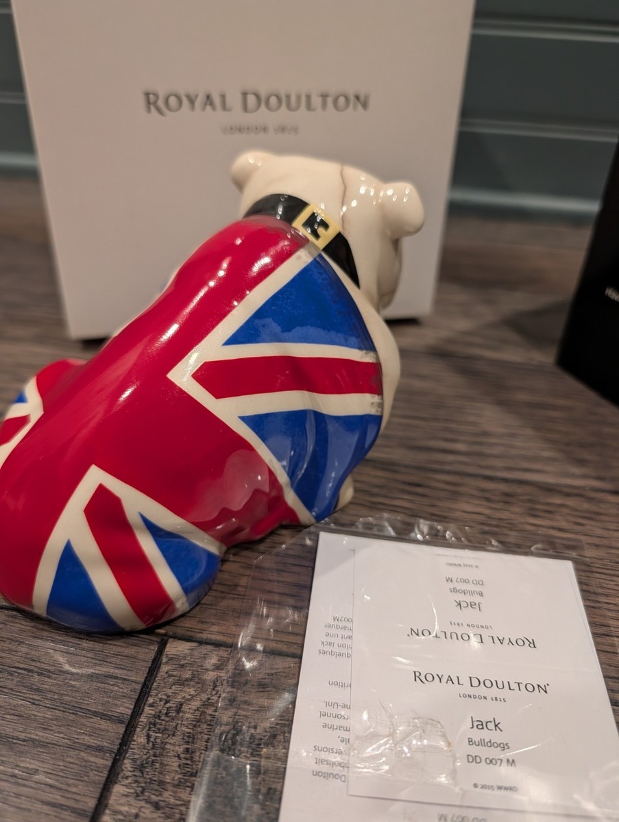 Royal Doulton London 1815 the Bulldog 007 SPECTRE James Bond With