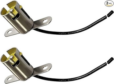 2 PCS Car Bulb Socket, BA15S 1156 LED Light Bulb Snap-in BA15S(1156)