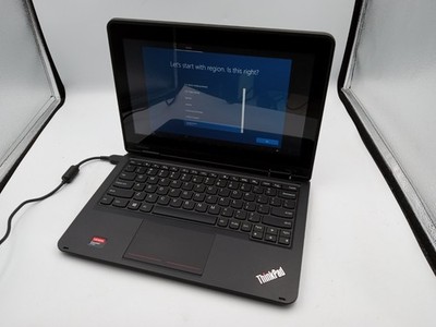 Lenovo Yoga 11e 11.6'' 2in1 Laptop Celeron 4GB RAM 128GB SSD W10 - NO BATTERY -RR