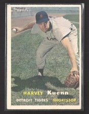 1957 Topps Harvey Kuenn #88