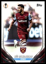 Saïd Benrahma 2023-24 Topps UEFA Club Competitions #103 West Ham United