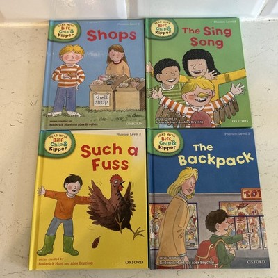 biff chip and kipper book bundle level 3  X4