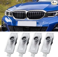 4pcs No Fading Car Door Welcome Lamps Interior Lights For Bmw X5 3 5 X3 Series