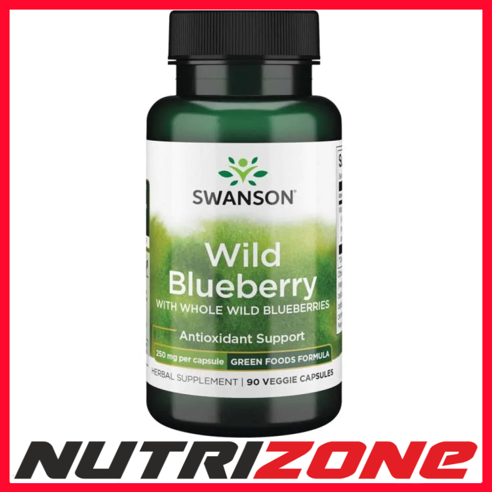 Swanson Wild Blueberry 250mg - 90 vcaps