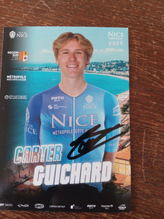 CYCLISME CARTE AUTOGRAPHE C GUICHARD 2026