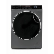 Haier SuperDrum, Lavatrice Carica Frontale 15 KG, Classe A, 1400 giri, Antracite