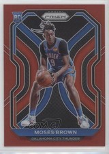 2020-21 Panini Chronicles Prizm Update Red 58/149 Moses Brown #510 a8r