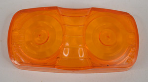 Signal Stat 9007 Amber Clearance Signal Marker Light Lens DOT L2PC75 4" x 2"