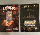 10 Grams Colorized Fine Silver Las Vegas Slot Machine Designs 999 Silver Bar