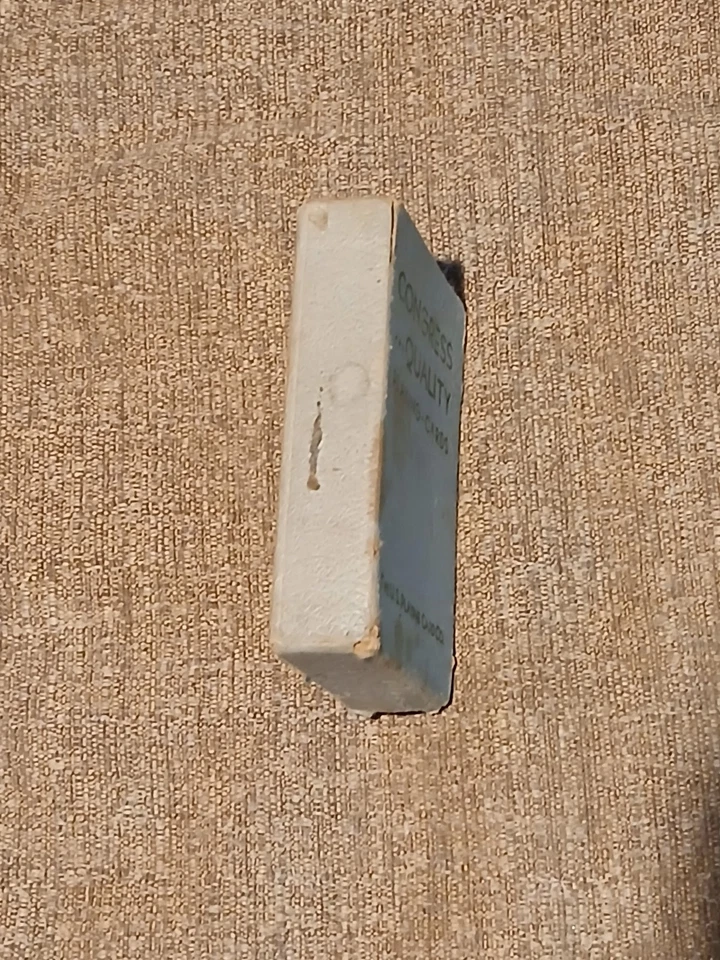 Cartas de baralho de pôquer vintage do Congresso. "RARO"  - Imagem 4 de 4