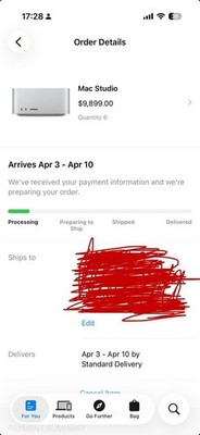 APPLE MAC STUDIO M3 ULTRA 512GB MEMORY 2TB SSD - SHIPS TODAY - SEALED 2025