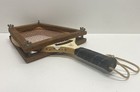 Fleetwing Vintage Wooden Tennis Racquet with Wooden Press Frame — photo 5