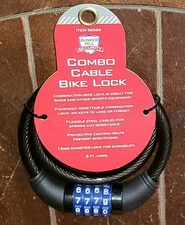 Bunker Hill Security 2ft Long Combo Cable Bike Lock #66689