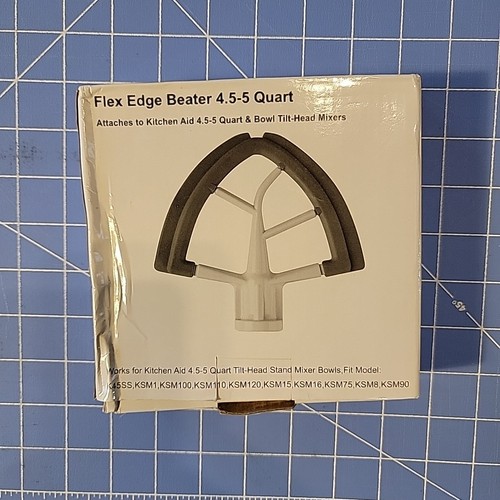 Flex Edge Beater 4.5-5 Quart Tilt-Head compatible with KitchenAid Stand Mixer - Picture 1 of 2