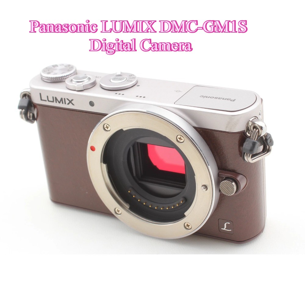 パナソニック Panasonic LUMIX DMC-GM1S Panasonic LUMIX DMC-GM1S Digital Camera with Accessories