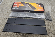 (QTY 4) BATODA BTD17-14-4: 14" Countertop Support Brackets For Granite Black