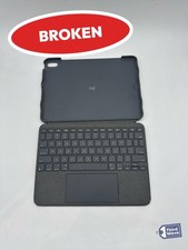 BROKEN Logitech Combo Touch for iPad Air 4th 5th Gen Oxford Gray