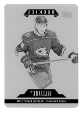 2022-23 Upper Deck Allure Printing Plates Black #133 Jacob Perreault 1/1