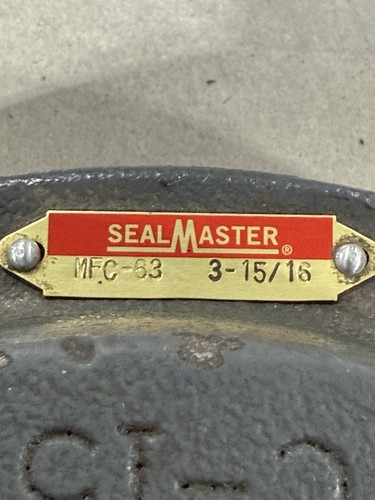 Sealmaster MFC-63 3-15/16" Four-Bolt Piloted Flange Ball Bearing Unit *NOS* - Picture 3 of 6