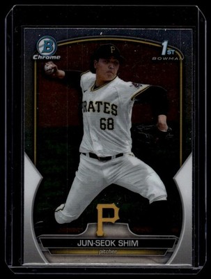 2023 Bowman Chrome #BCP-153 Jun-Seok Shim Prospects
