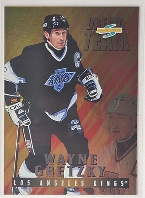 Wayne Gretzky 1995-96 Score Dream Team #1 SHARP     90's RARER INSERT
