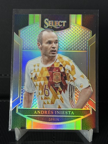 Andres Iniesta #18 card