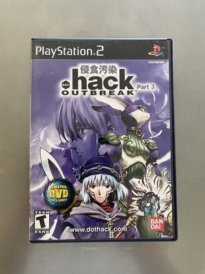 Dot .Hack Outbreak Part 3 (Sony Playstation 2, 2002) CIB Cleaned & Teated VG