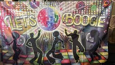 Disco 70s Theme Party Decorations Backdrop 60...