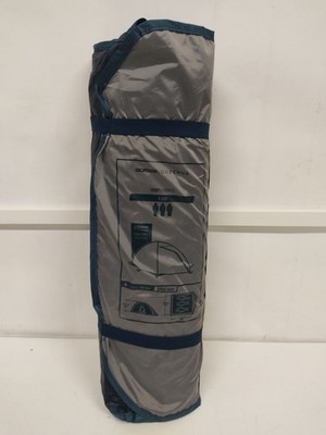 QUECHUA Campingzelt MH100 für 3 Personen Outdoor Zelt Grau Neu.