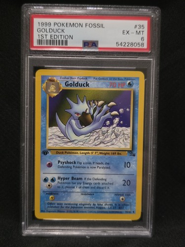 Golduck (1st Edition) graded PSA 6 for sale on eBay