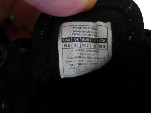 UNDER ARMOUR Nero/Argento Proto/Prototipo Evade Trainer in Scatola - Taglia 10,5 - Foto 6 di 6