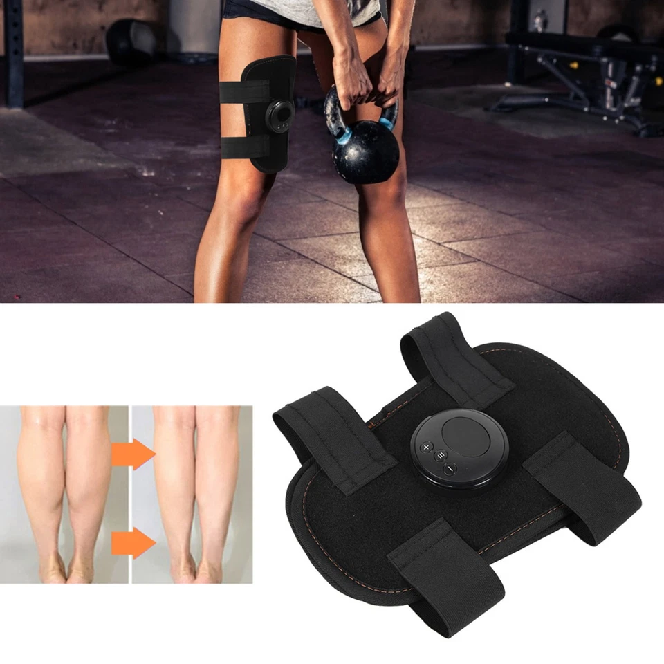 MARKENLOS Haushalt Muskeltrainer EMS Elektronische Vibration Bein Oberschenkel