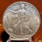 AU PLUS 1944-P WALKING LIBERTY HALF DOLLAR 90% SILVER