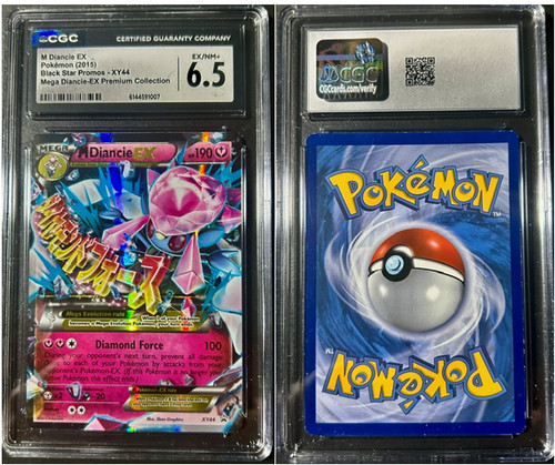 Pokémon M Diancie EX XY44 2015 Black Star Promos - XY Premium CGC 6.5 S067