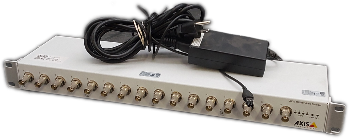 Axis M7016 16-Channel CCTV IP Video Encoder w/ DC Power Adapter | eBay