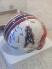 #34 Earl Campbell Houston Oilers Signed Autographed Riddell Mini Helmet HOF 1991