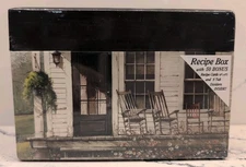 Recipe Card Box Cards Dividers Legacy Publishing Group Front Porch New Sealed