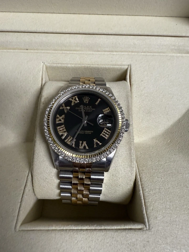 Rolex DateJust Original Serie 189656 2.00ct Diamantes Genuinos Claridad SI Foto 2 de 4