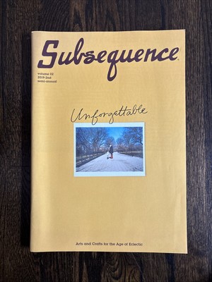 希少 Subsequence Magazine Vol.1.2 visvim 希少 Subsequence Magazine Vol.1.2 visvim 【公式通販】