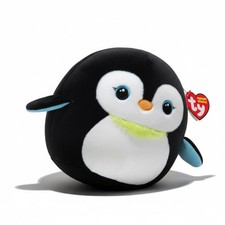 Ty 39284 Squish a Boo&acute;s Kissen Pinguin Neve ca 20 cm  Squishy Beanie