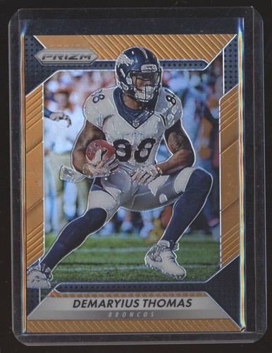 2016 PRIZM ORANGE /299 DEMARYIUS THOMAS BRONCOS